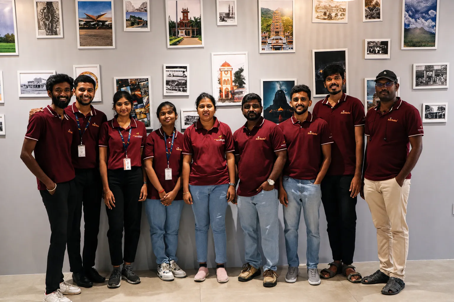 AI training session with students