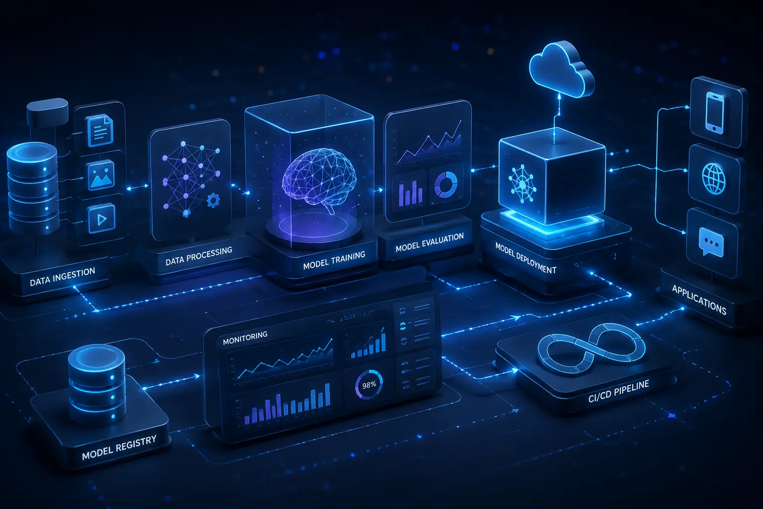 Master production-grade AI system architecture, RAG pipelines, and cloud model deployment to build enterprise AI solutions in Coimbatore.