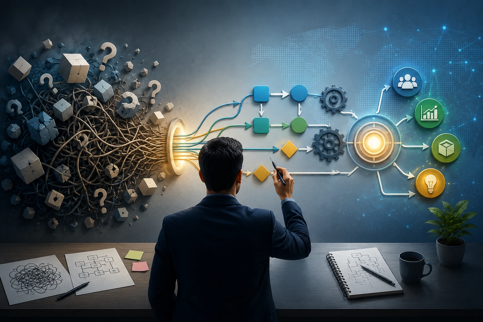 Transition from manual coding to a director mindset by decomposing business objectives into effective, scalable AI agent workflows.